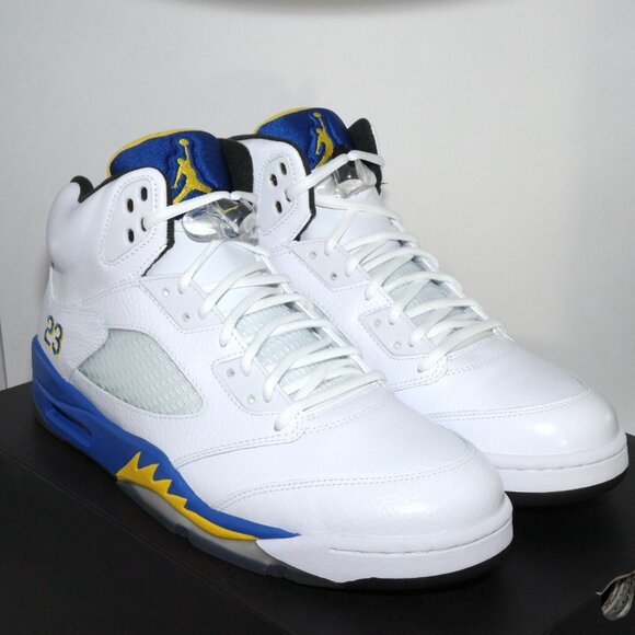 2013 Air Jordan 5 Retro Laney 136027-189 US 11.5 DS Brand New - Picture 9 of 12
